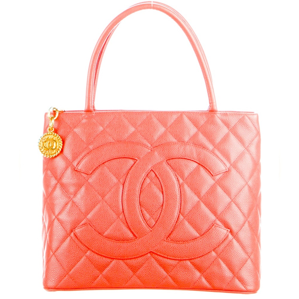 Chanel Caviar Medallion Tote